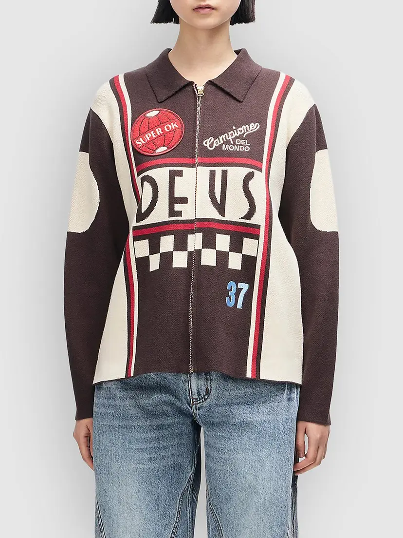 Deus Ex Machina Deus Ex Machina Monte Carlo Knit Cardigan mønster