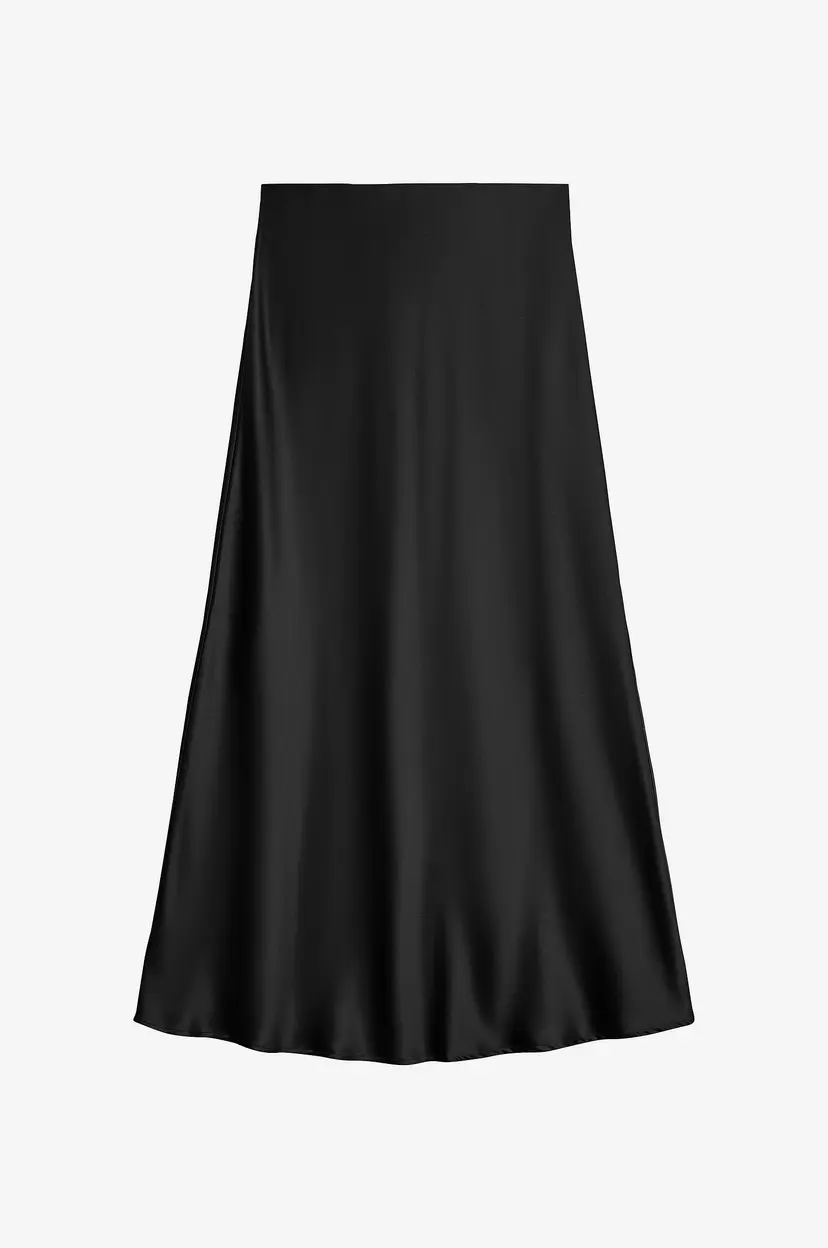 Vero Moda Maxi skjørt vmMerle Ankle Skirt Wvn GA - Svart