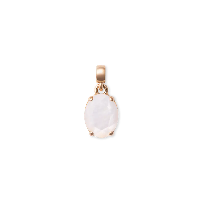 Daniel Wellington Rose Gold Charm Mother Of Pearl Oval | DW