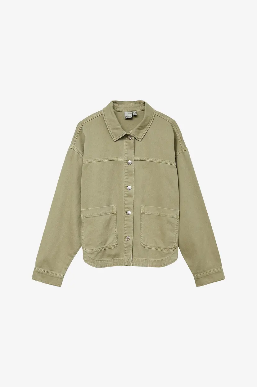 Vero Moda Girl Denim jakke vmJamie LS Colored - Grønn