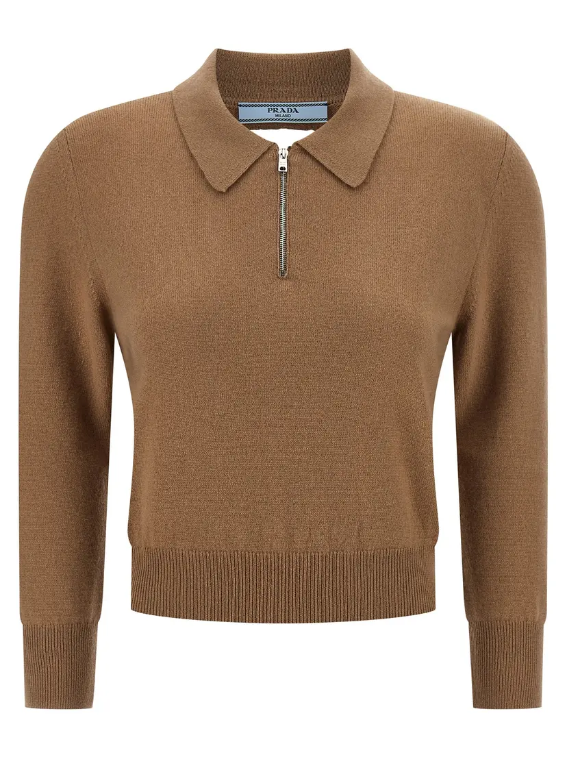 Prada Prada Poloskjorter – Brun