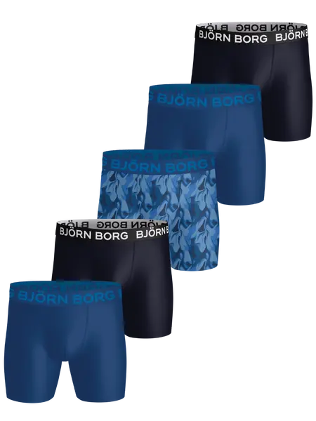 Björn Borg Sports Microfiber Boxers 5-pack
