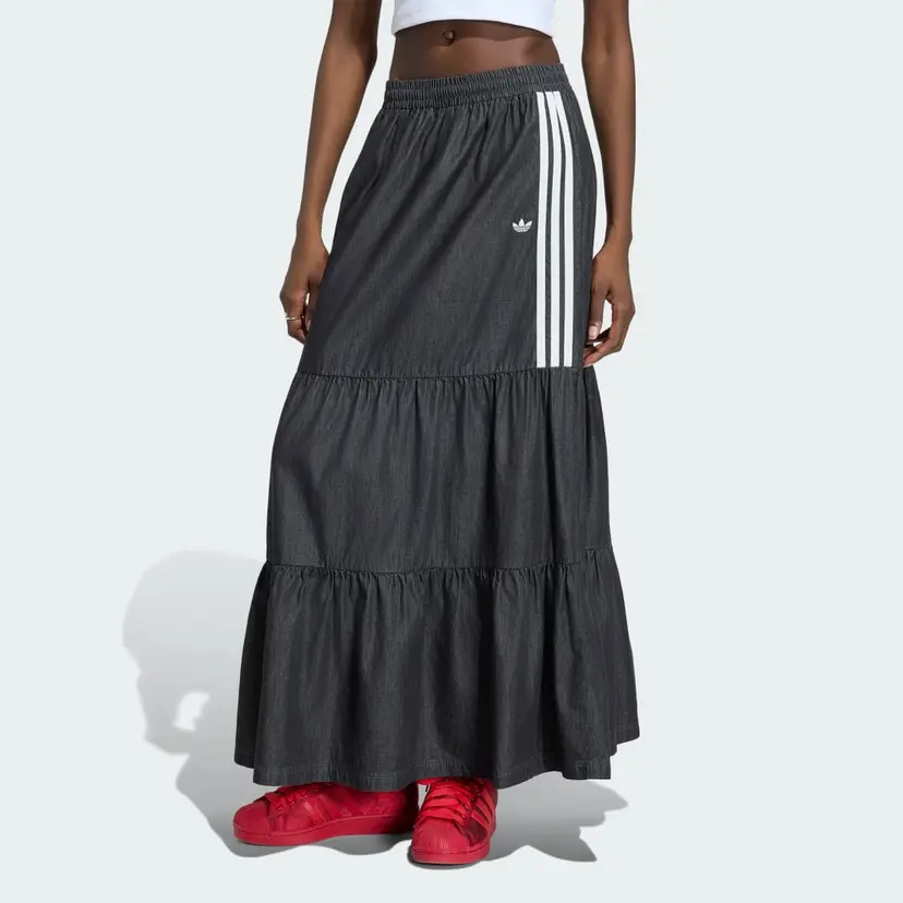 Adidas ADIDAS ORIGINALS SUMMER GLOW DENIM SKJØRT