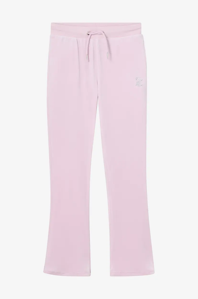 Juicy Couture Sweatbukser Diamante Bootcut Jogger - Lilla