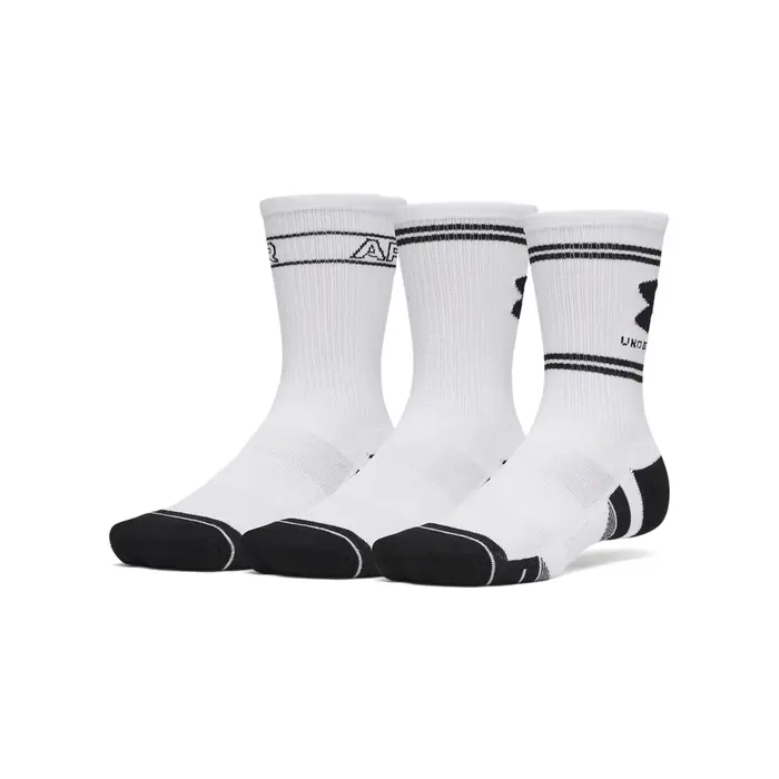 Under Armour New UA Perf Tech Nov 3-pack CRW Halo Gray