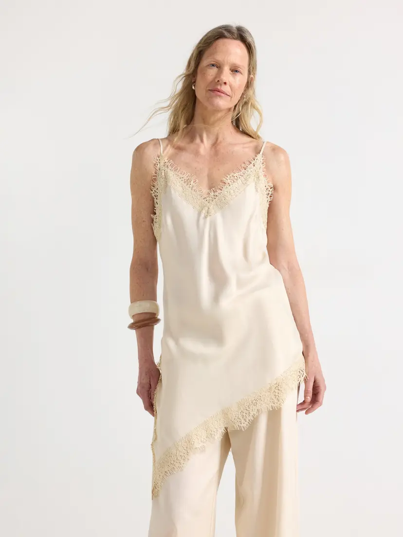 Lindex Undertøystopp med blondekant