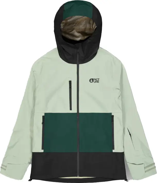 Picture Organic Clothing Picture Organic Clothing Men's Broader 3L Jacket Shadow Pdrsa Pine Black