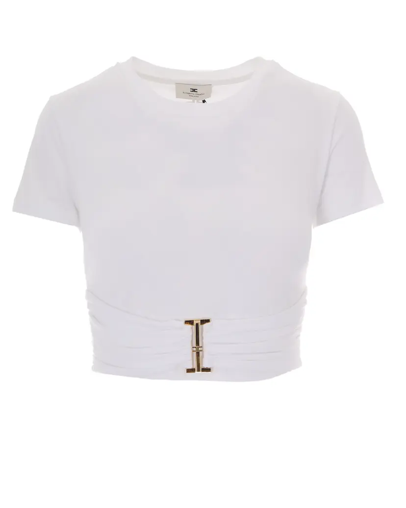Elisabetta Franchi Elisabetta Franchi T-skjorter – Hvit
