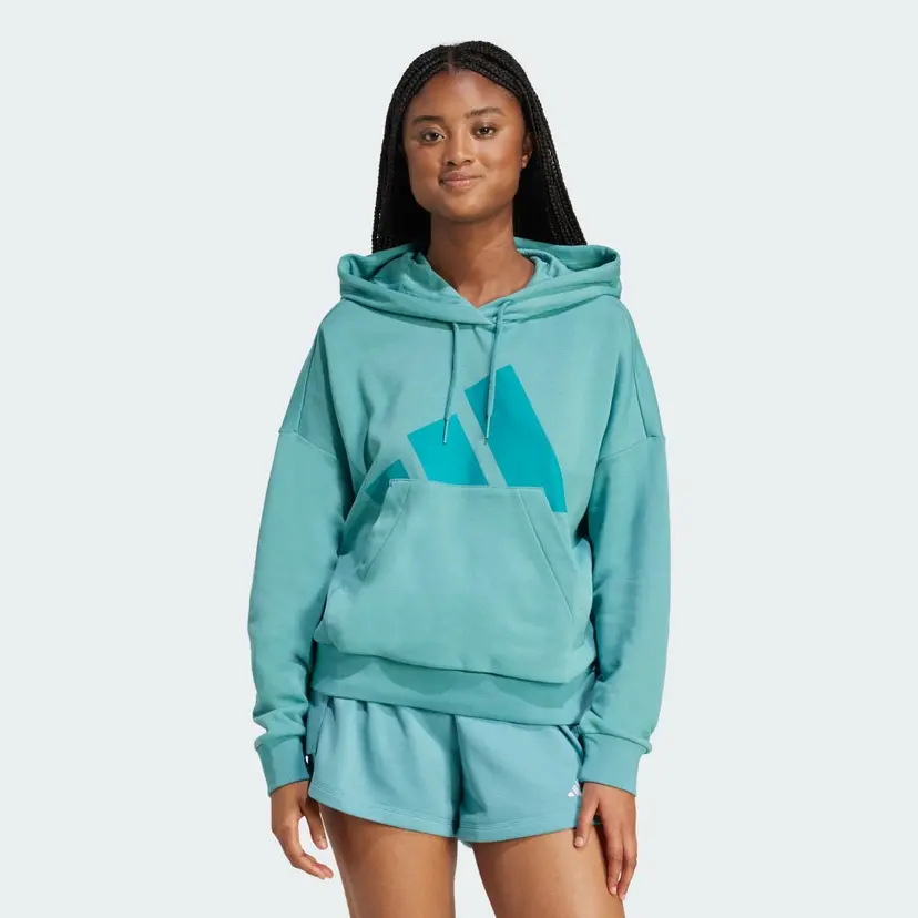 Adidas Essentials Big Logo French Terry Loose Hettegenser