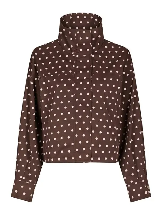 Neo Noir Neo Noir - Callisa Dot Jacket - Brown