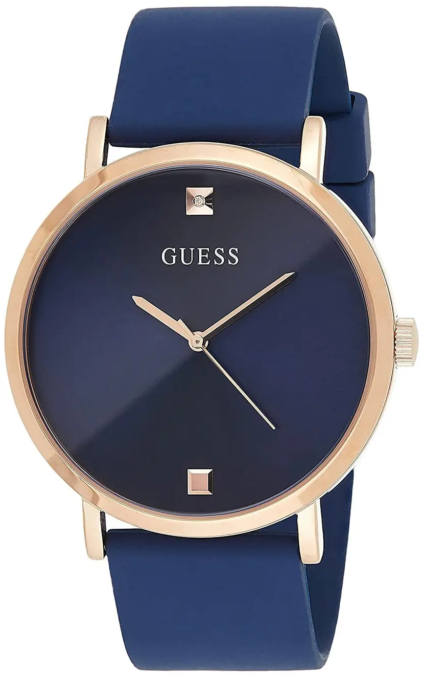 Guess Guess Herreklokke W1264G3 Supernova Blå/Gummi Ø44 mm