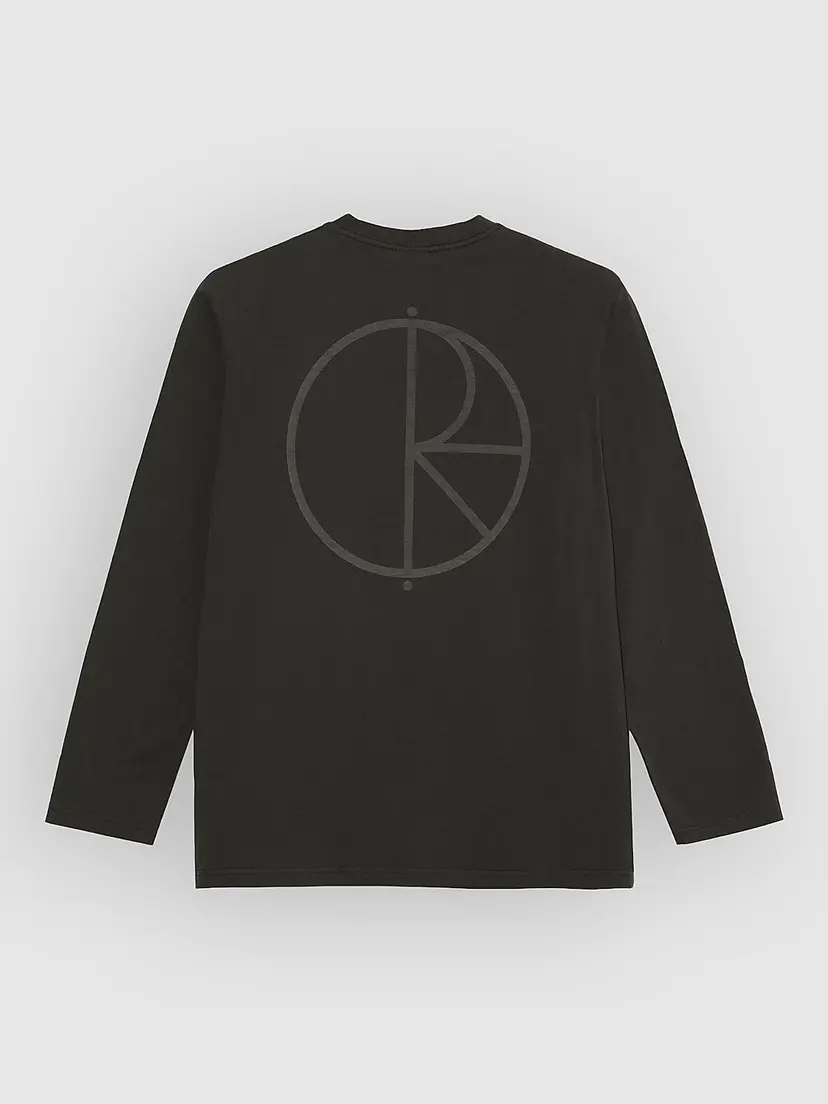 Polar Skate Polar Skate Steve Stroke Logo Langermet T-skjorte svart