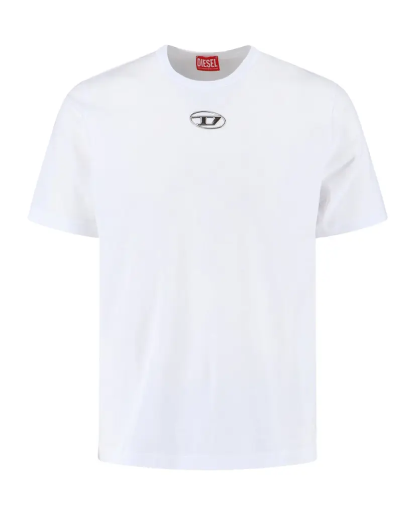 Diesel Diesel T-skjorter – Hvit