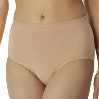Schiesser Truser Retro Slip Beige polyamid Dame