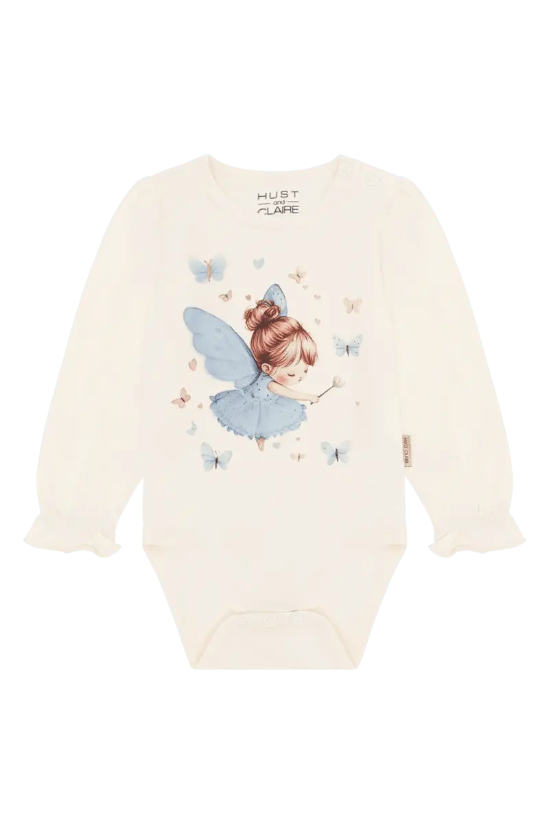 Hust and Claire Hust And Claire Britt Baby Fairy Langermet Genser Ivory (92 / 2 år)