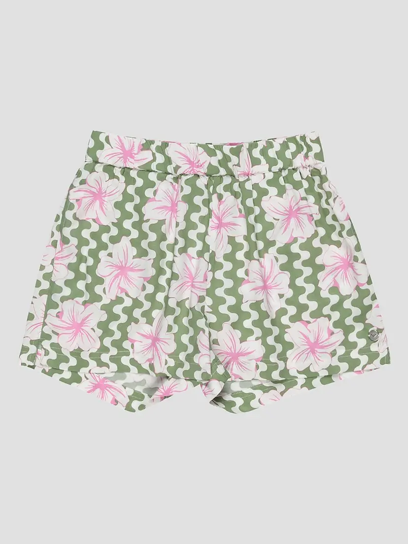 Roxy Roxy Blue Ocean Floo Kids Shorts grønn