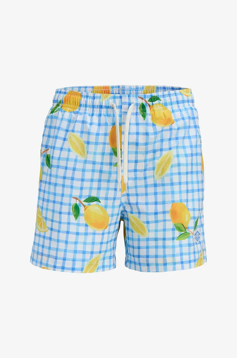 Jack & Jones Junior Badeshorts jpstMaui Vibes Novelty - Blå