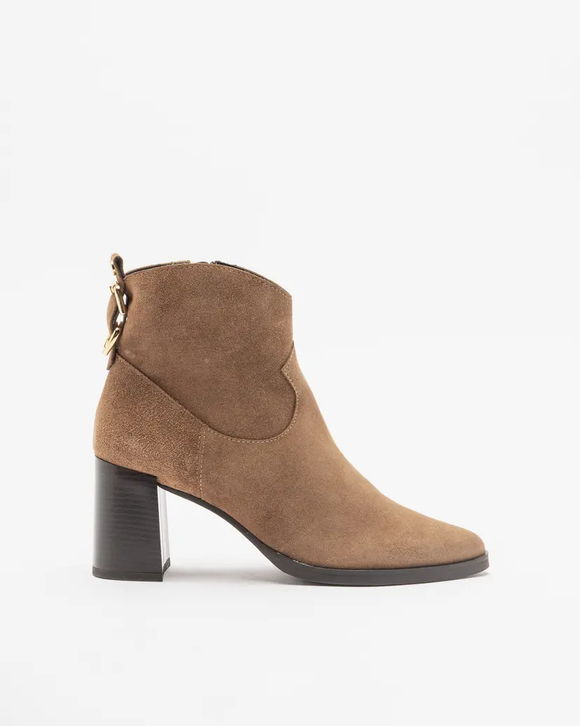 PROF PROF P2585 Camel Ankle Boots