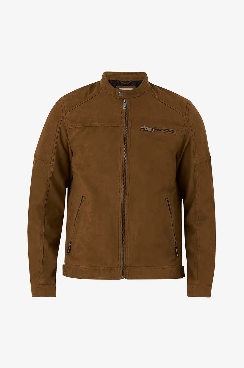 Jack & Jones Bikerjakke jcoRocky Jacket - Brun