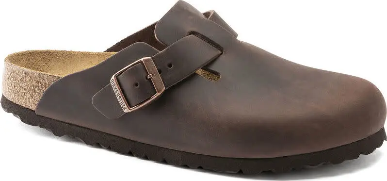 Birkenstock Birkenstock Boston Oiled Leather Narrow Habana