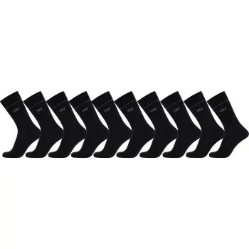 CR7 Cristiano Ronaldo CR7 Cristiano Ronaldo Strømper 10P Everyday Socks Svart Str 40/46 Herre