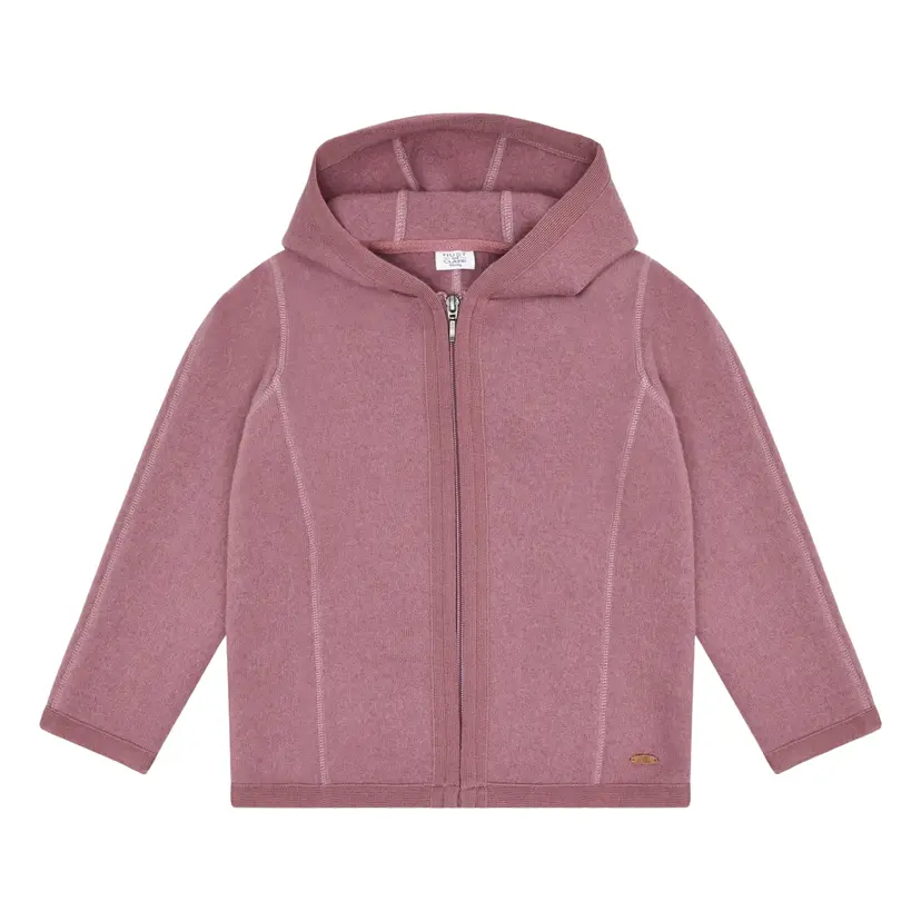 Hust and Claire Hust and Claire - Jakke i tovet Ull Ebba Pale Mauve