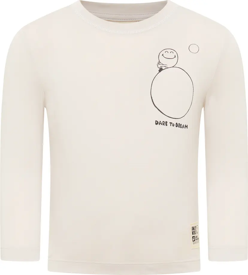 Jack Wolfskin Jack Wolfskin Kids' Smileyworld Longsleeve  Bone