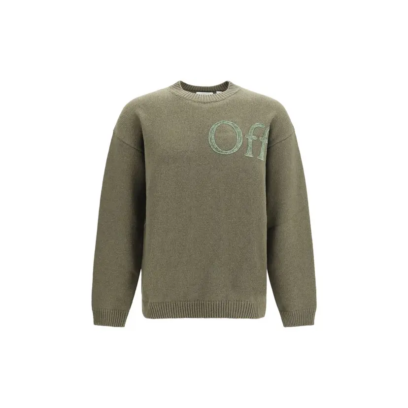 Off White Off-White Strikkegensere – Grå