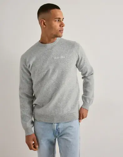 Only & Sons Only & Sons Onssade Reg Ls Crew Neck Knit Collegegensere Grå