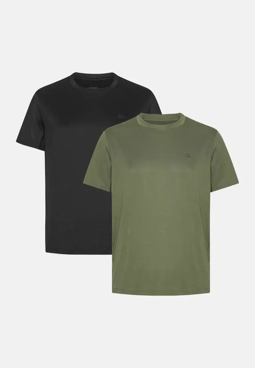 DANISH ENDURANCE DANISH ENDURANCE SUSTAIN SPORTS T-SHIRT, Sort | Olivengrøn, M
