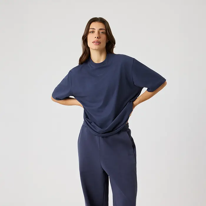 Björn Borg Studio Oversized T‑skjorte Grå