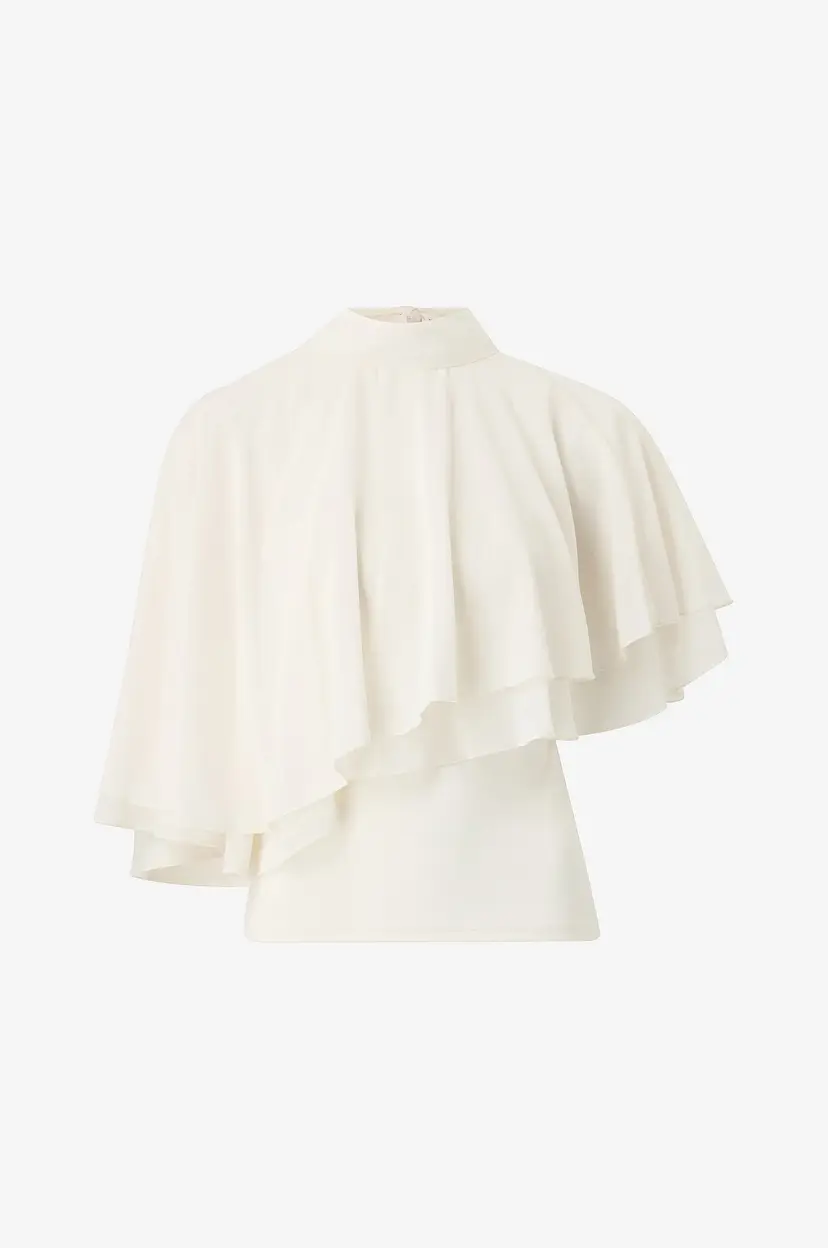 Gina Tricot Tubetopp Cape Top - Natur