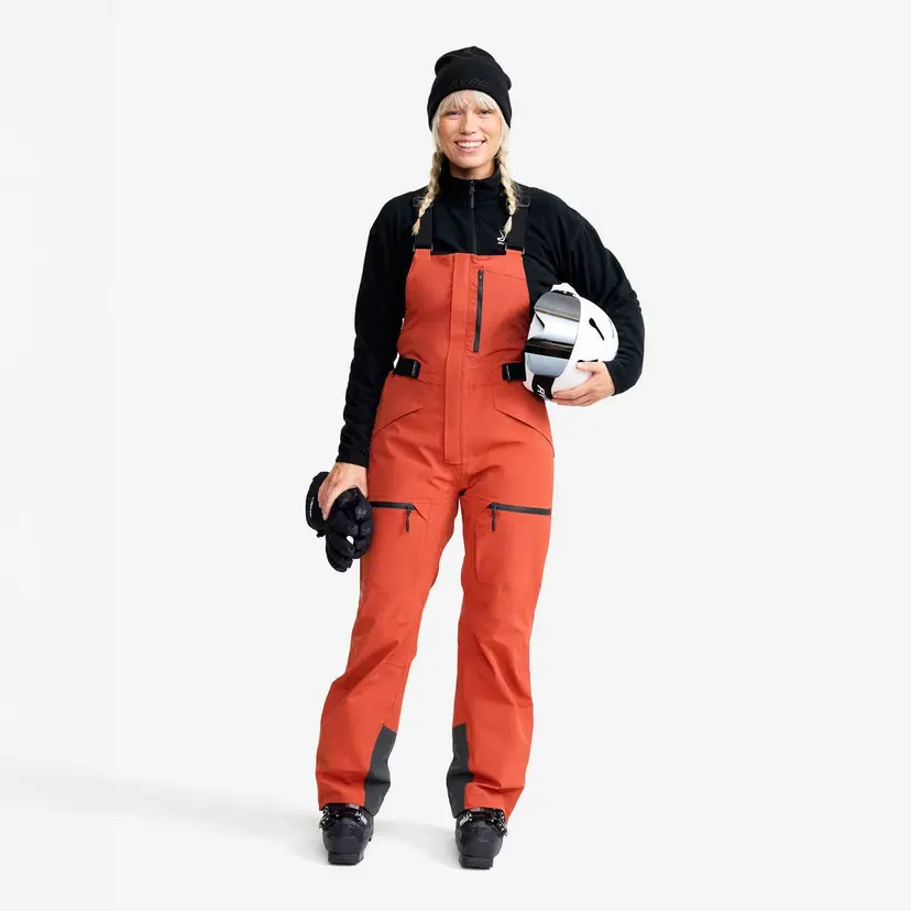 RevolutionRace Atlas 3L Ski Bib Pants Dame Bossa Nova