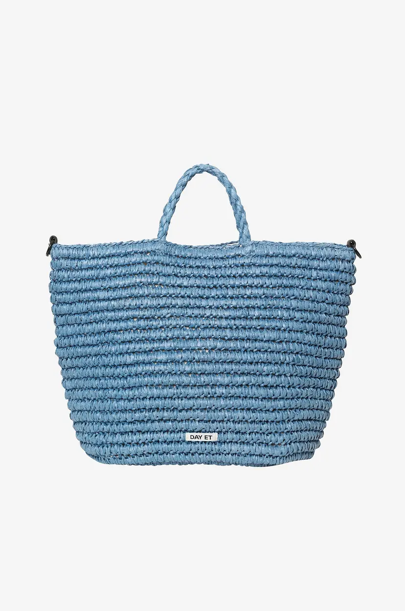 Day Et Vesken Day Summer Straw Travel Bag - Blå