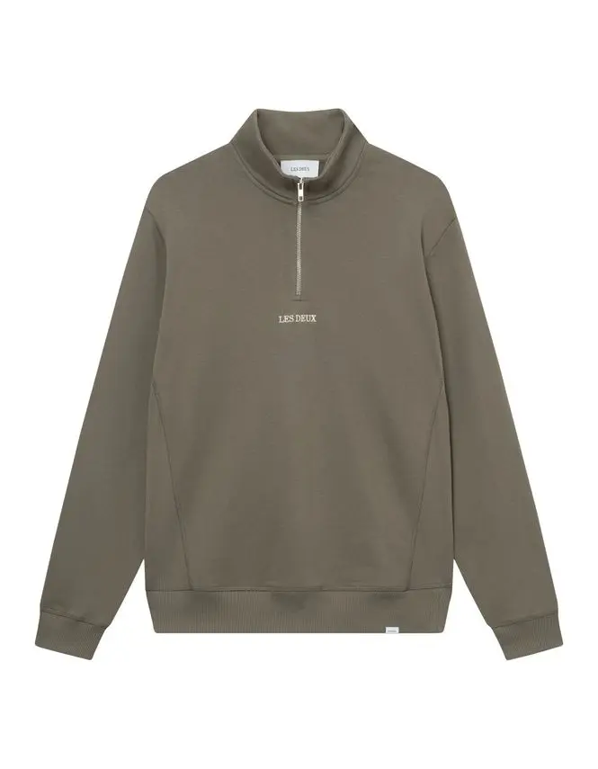 Les Deux Dexter Half-Zip Sweatshirt