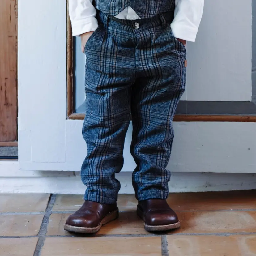 Hust and Claire Hust and Claire - Chinos Tage Check Grey Blend