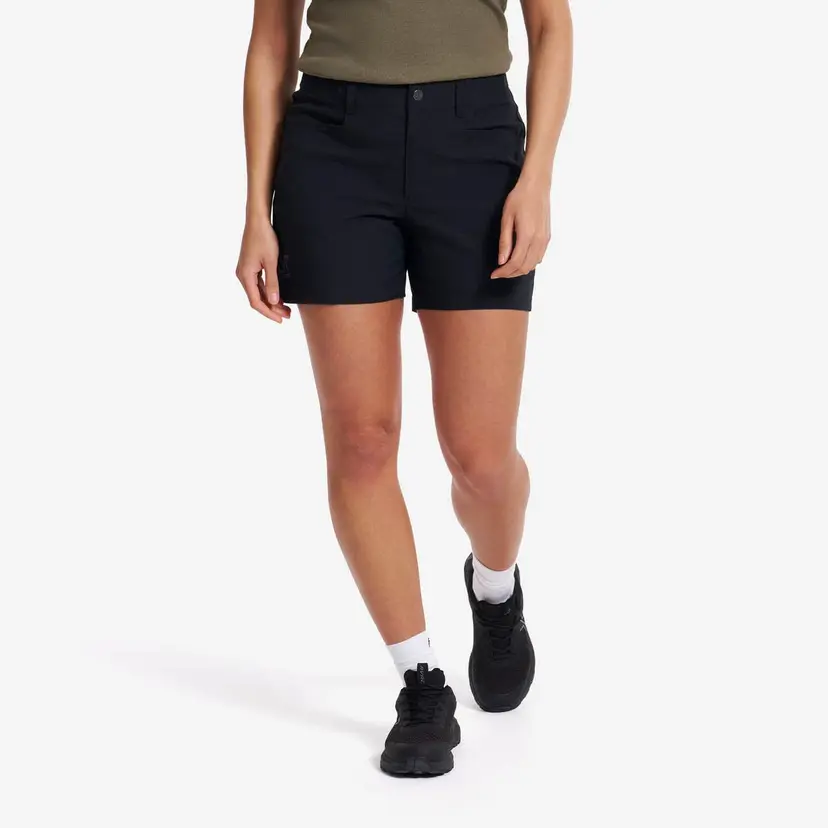RevolutionRace Twig High-waist Shorts Dame Black