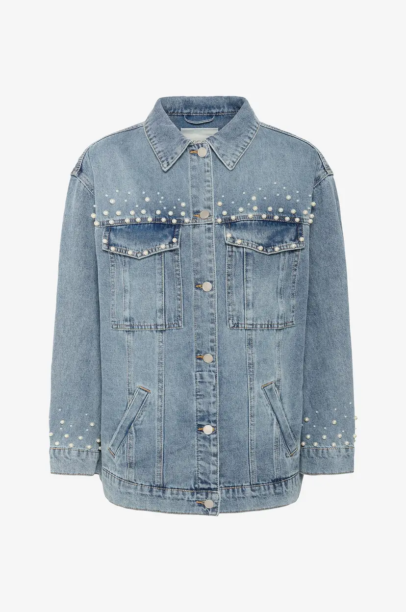 Cream Denim jakke crViv Deco Jacket - Blå