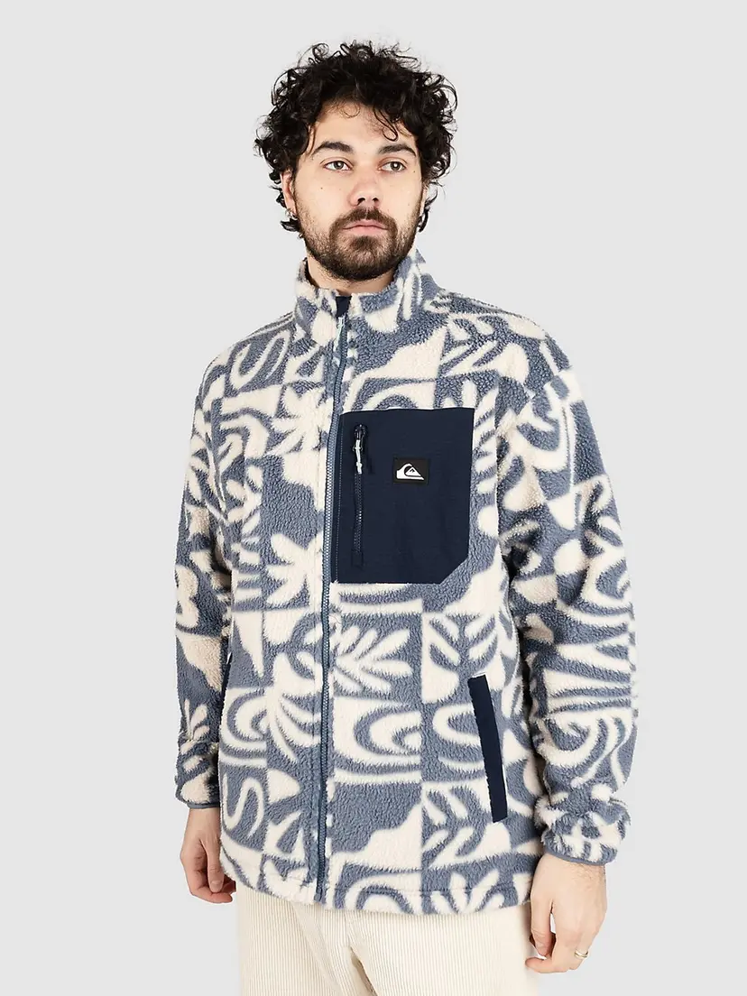 Quiksilver Quiksilver Clean Coast Fz Fleecejakke mønster