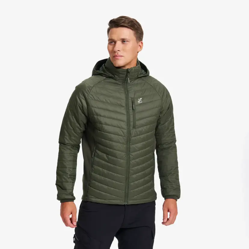 RevolutionRace Radical Insulate Jacket Herre Grape Leaf/Forest Night