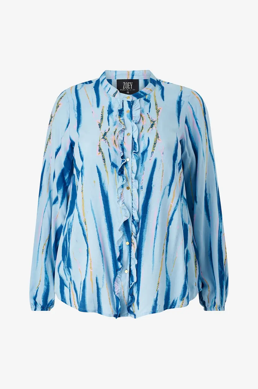 ZOEY Bluse Arya Blouse - Blå