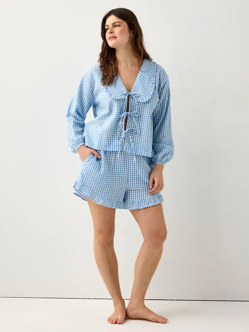 Lindex Pyjamashorts i seersucker