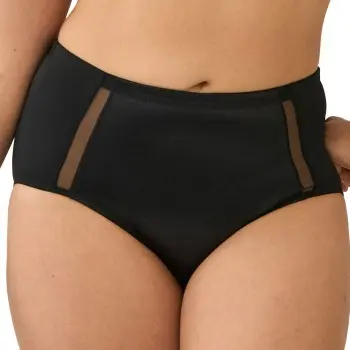 Naturana NATURANA Truser Curve Hugger High Waist Brief Svart polyamid 38 Dame