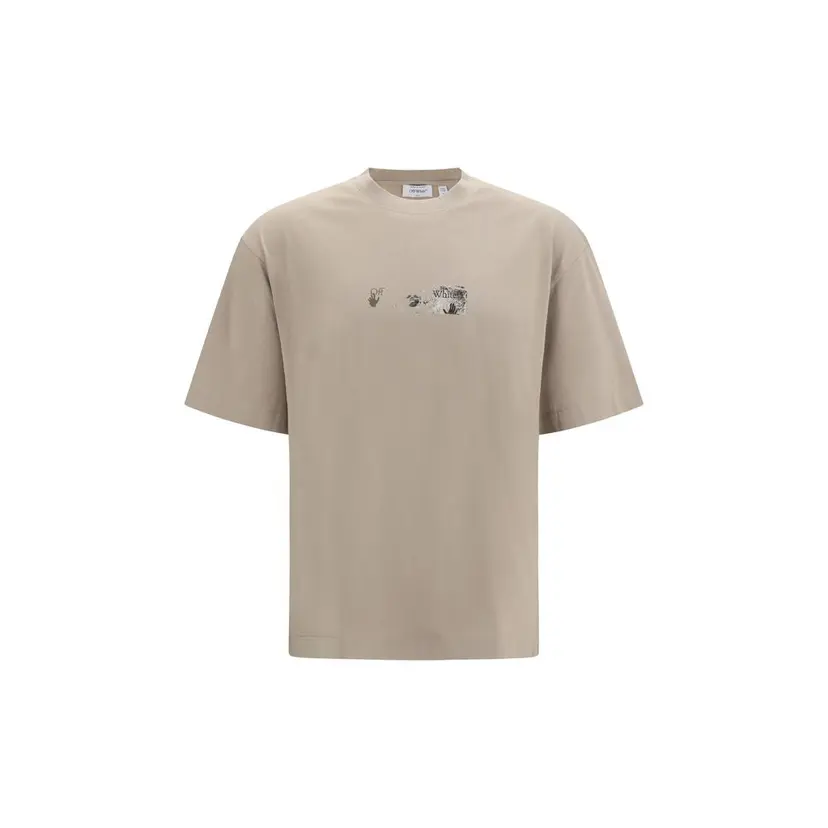 Off White Off-White T-skjorter – Beige