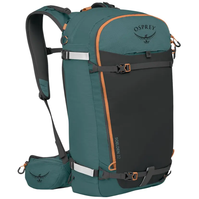 Osprey Osprey M's Soelden 32L Skidryggsäck Cascade Blue/Raven Black
