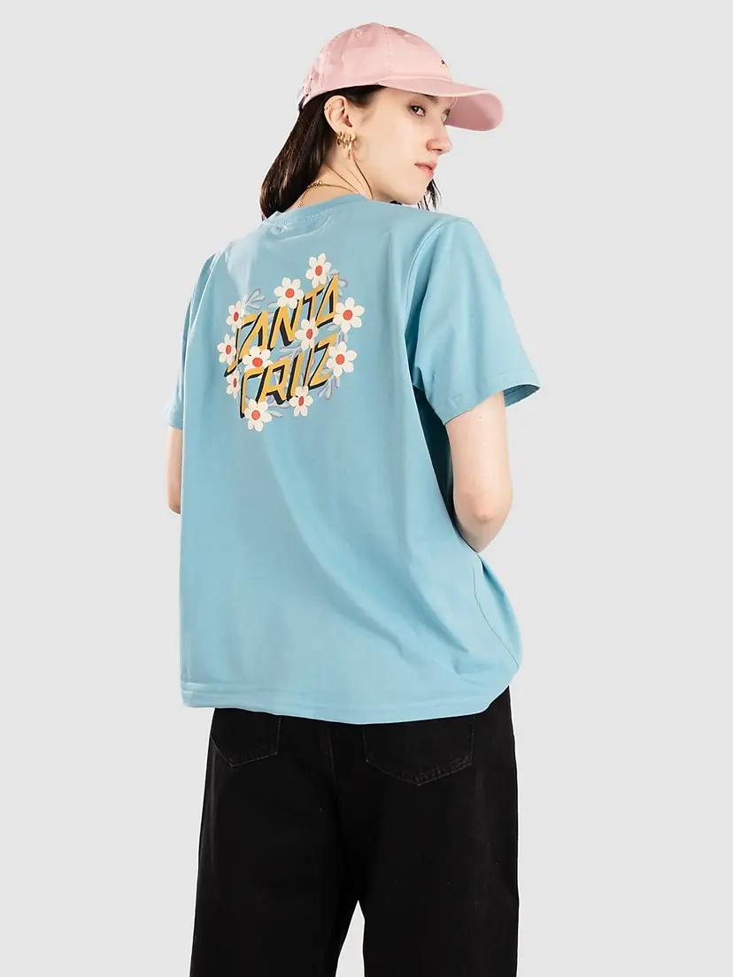 Santa Cruz Santa Cruz Boho Floral Dot T-skjorte blå