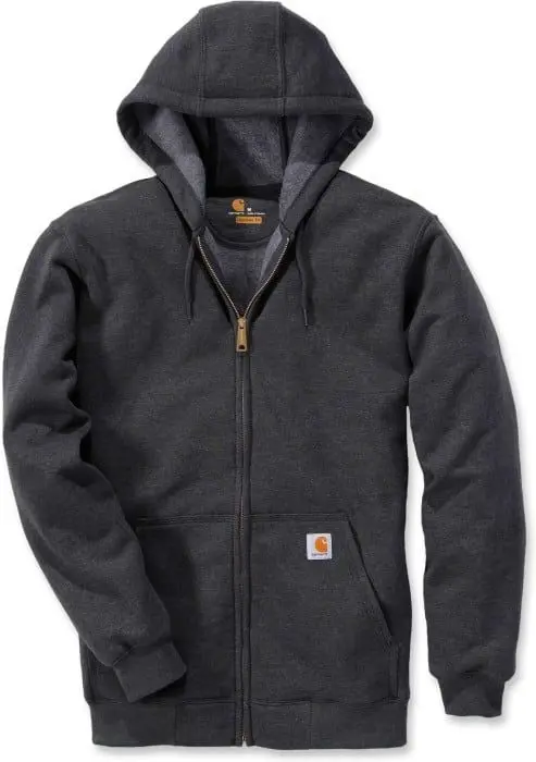 Carhartt Workwear Carhartt Workwear Carhartt M's Zip Hooded Sweatshirt Carbon Heather