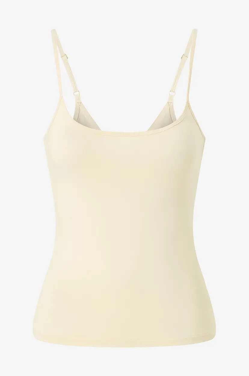 Gina Tricot Undertøyssinglet Perfect Strap Singlet - Gul