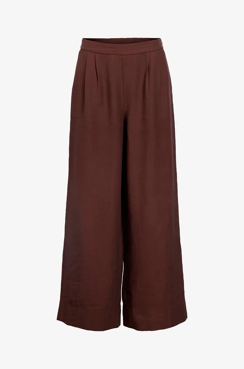 Object Collectors Item Bukser objIsla Yui HW Wide Pants 143 - Brun