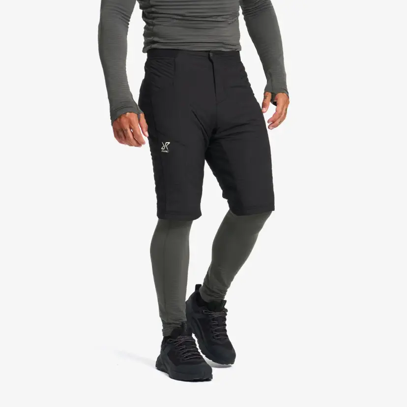 RevolutionRace Dense Medium Thermo Shorts Herre Black